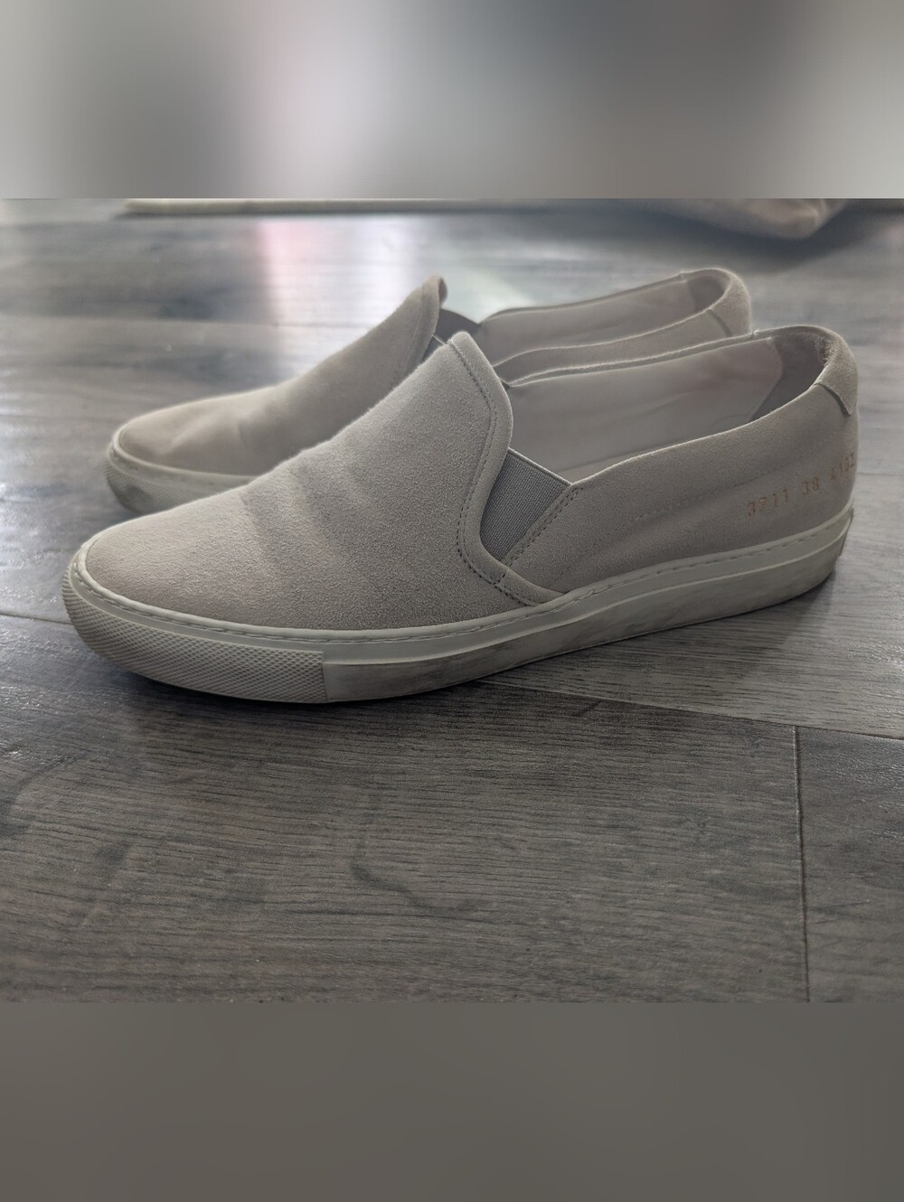 Common Projects Slip-On Suede Casual Sneakers